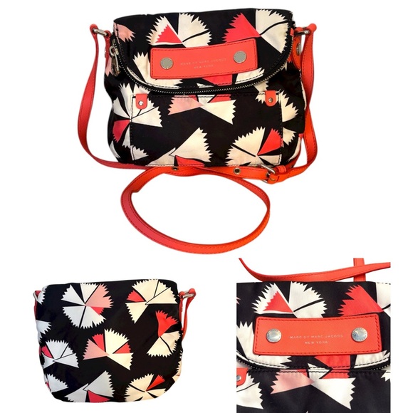 Marc By Marc Jacobs Black and Red Crossbody Bag